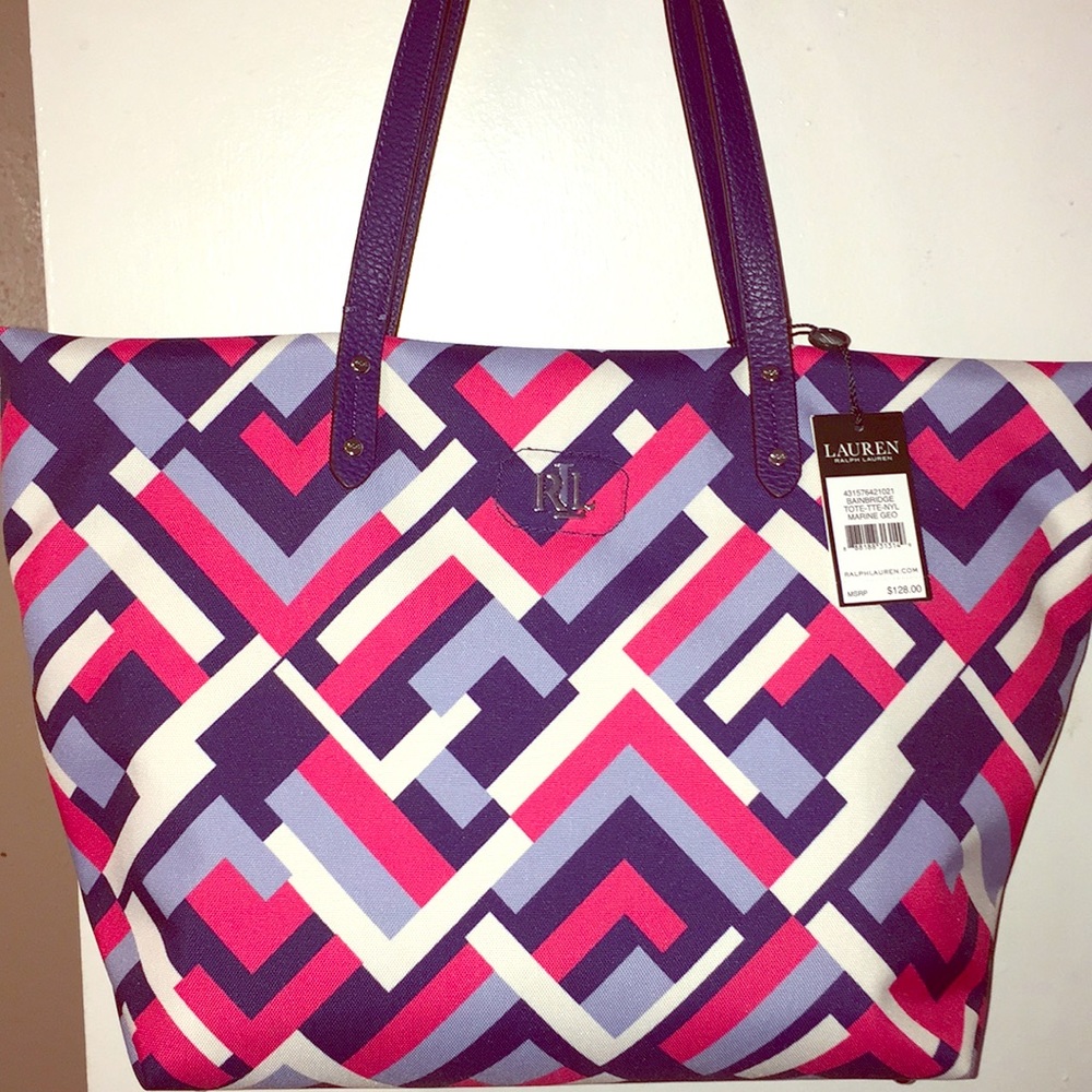 Ralph Lauren Tote Purse New